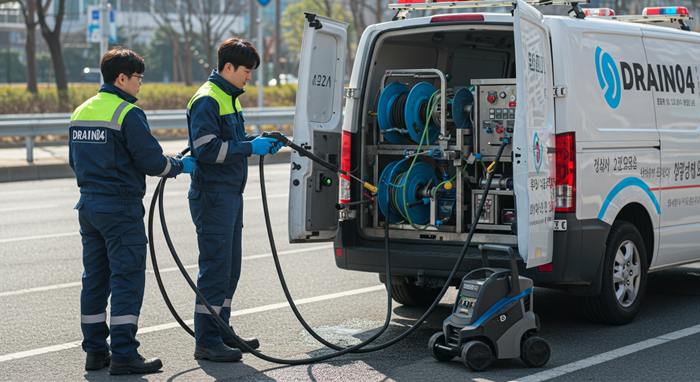 시흥 하수구막힘 뚫음 업체 24시간 출동