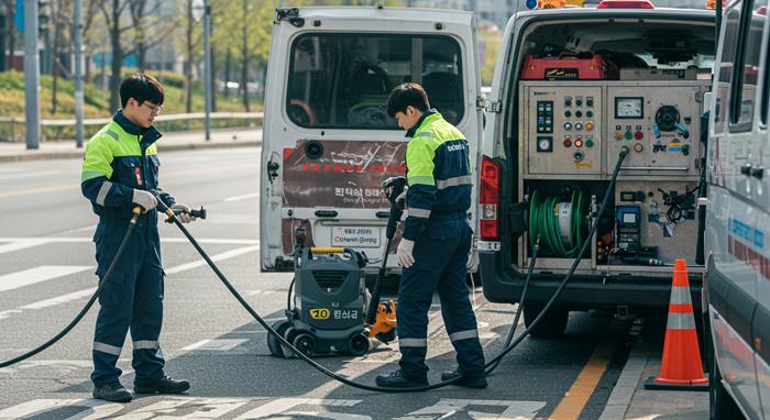 시흥시 하수구뚫음 하수도막힘 고민 끝