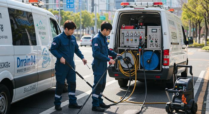 시흥 하수구 뚫음 고압세척 재발 방지