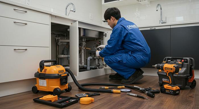 시흥 하수구뚫음 하수도막힘 최고 장비 사용