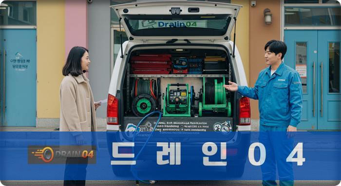 배관 기름때 100% 제거! 시흥 고압세척 하수구