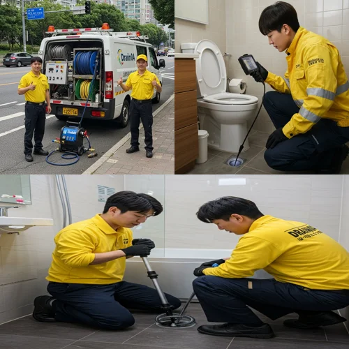 정왕동 하수구 뚫음 하수도 시원하게 뚫어 드릴게요