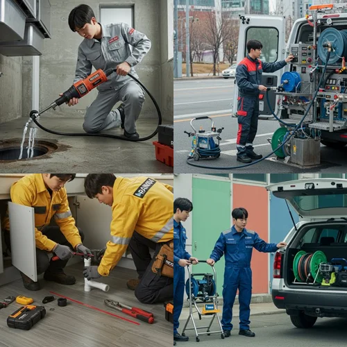 시흥시 하수구 뚫음 하수도 시원하게 뚫어 드릴게요