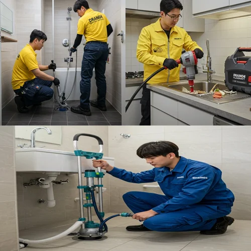 능곡동 하수구 뚫음 하수도 하수구 장인이 뚫어줘요