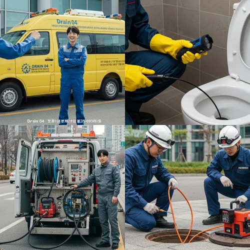 능곡동 하수구막힘 업체 하수구 해결사가 왔어요