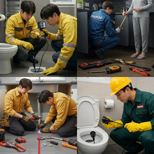 군자동 변기막힘 업체 꽉 막힌 운까지 뚫어