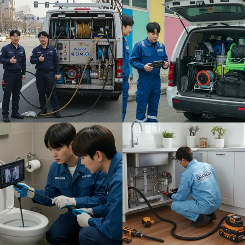 군자동 변기막힘 업체 꽉 막힌 운까지 뚫어