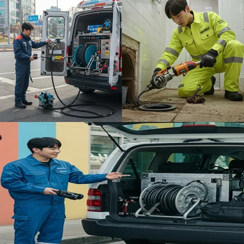 화정동 하수구 뚫음 하수도 시원한 물줄기 보장