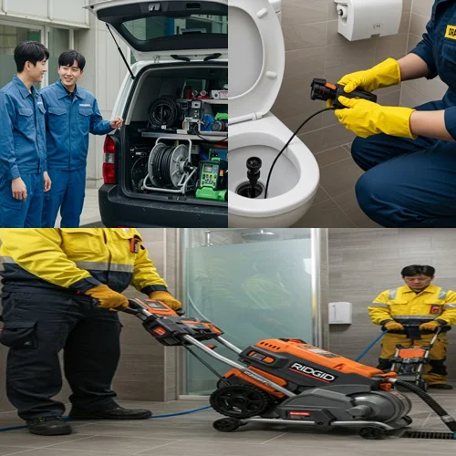 화정동 하수구 뚫음 하수도 시원한 물줄기 보장