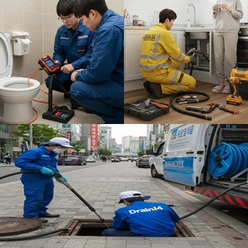 시흥시 하수구막힘 업체 막힌 속까지 시원하게