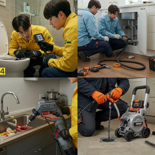 시흥시 하수구막힘 업체 막힌 속까지 시원하게