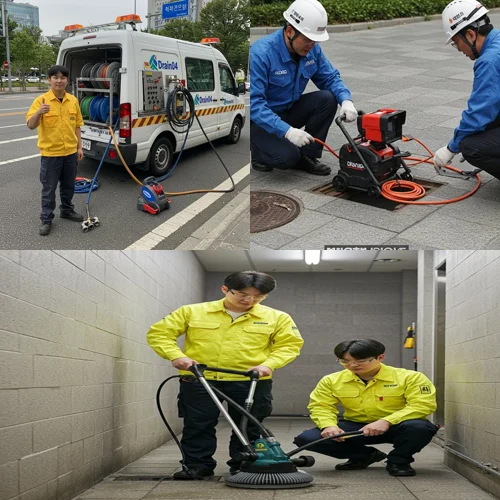 시흥시 하수구막힘 업체 막힌 속까지 시원하게