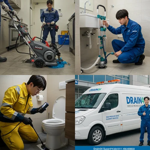 과림동 싱크대막힘 역류 통수 원스톱으로 해결