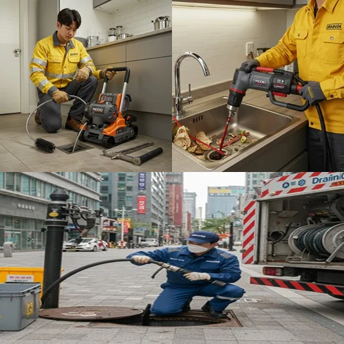 미산동 하수구 뚫음 하수도 깔끔하게 해결하는