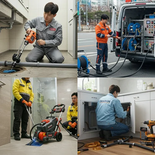 미산동 하수구 뚫음 하수도 깔끔하게 해결하는