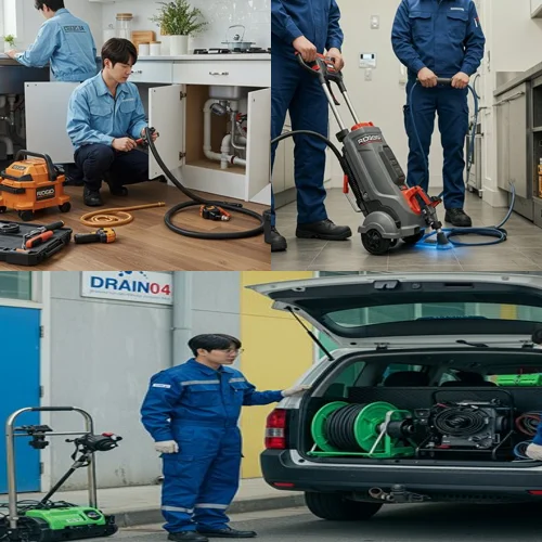 정왕동 싱크대막힘 역류 막힘 탈출 도와 드려요