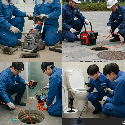 은행동 하수구 뚫음 하수도 전문가가 바로 출동