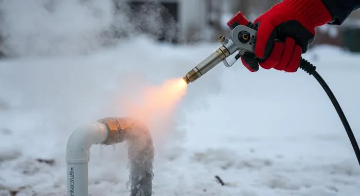 물왕동 언 수도 녹임 해빙 업체 얼어붙은 하수도 문제 해결