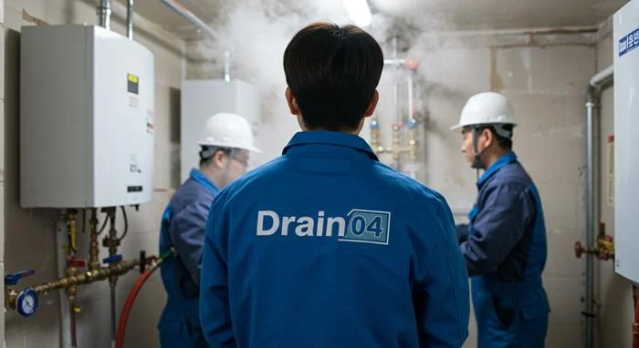 물왕동 언 수도 녹임 해빙 업체 얼어붙은 하수도 문제 해결