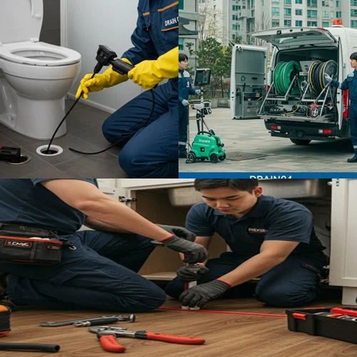 신천동 하수구 뚫음 하수도 완벽한 복구 보장