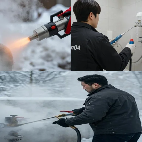 목감동 해빙 하수도 배관 업체 꽁꽁 언 하수도도 뚫어