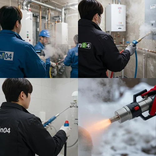 목감동 해빙 하수도 배관 업체 꽁꽁 언 하수도도 뚫어