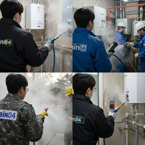 목감동 해빙 하수도 배관 업체 꽁꽁 언 하수도도 뚫어