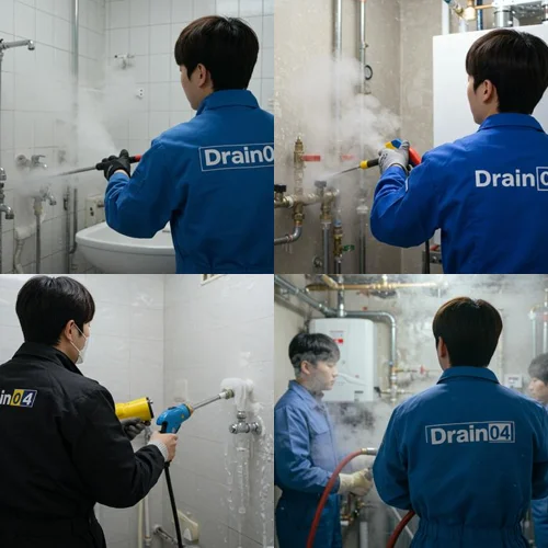 신천동 언 수도 녹임 해빙 업체 녹여서 운까지 뻥 뚫어