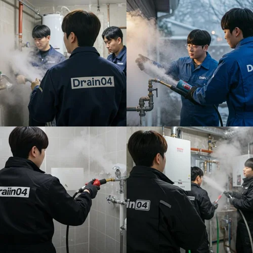 신천동 언 수도 녹임 해빙 업체 녹여서 운까지 뻥 뚫어