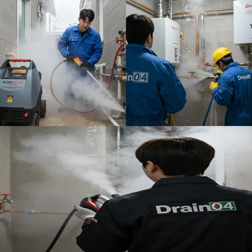 시흥시 수도 동파 녹임 해빙 녹여서 새 배관처럼 통수