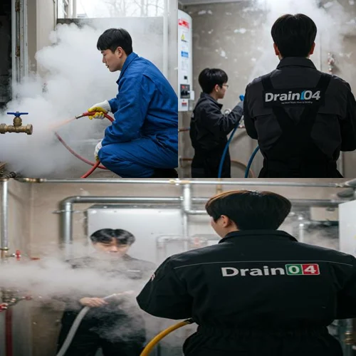 시흥시 수도 동파 녹임 해빙 녹여서 새 배관처럼 통수