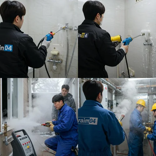 시흥시 수도 동파 녹임 해빙 녹여서 새 배관처럼 통수