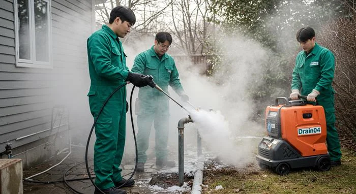 미산동 수도관 동파 하수구 녹여서 시원한 통수 약속