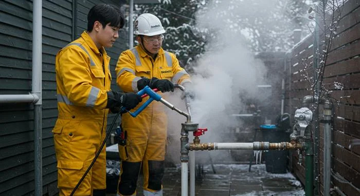 시흥 언 수도 녹임 해빙 업체 해빙과 통수 한 번에 해결