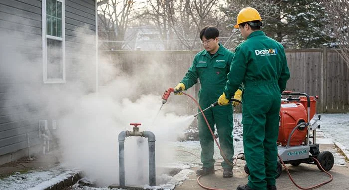 시흥 언 수도 녹임 해빙 업체 해빙과 통수 한 번에 해결