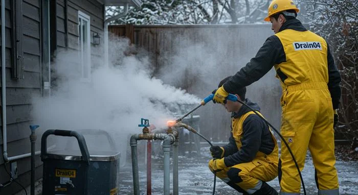 시흥 언 수도 녹임 해빙 업체 해빙과 통수 한 번에 해결
