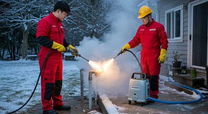 과림동 수도 동파 녹임 해빙 완벽하게 녹여드립니다