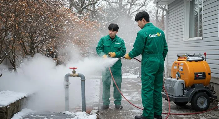 은행동 언 수도 녹임 해빙 업체 녹임 기술 끝판왕이 해결