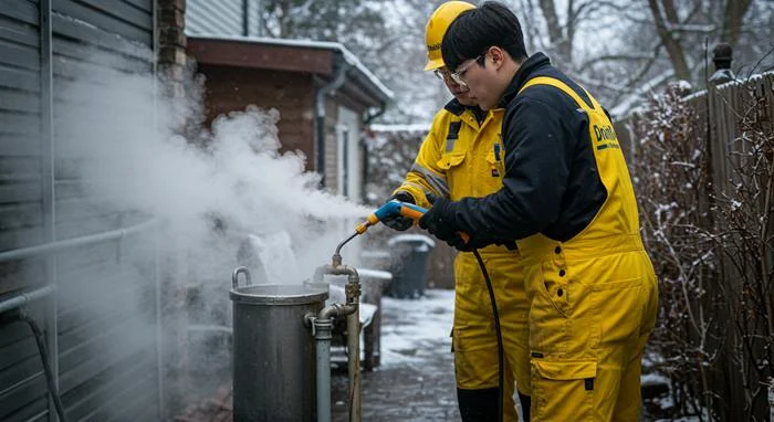 매화동 수도관 동파 하수구 꽁꽁 언 수도관 녹여 드려요