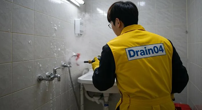 과림동 수도관 동파 하수구 꽁꽁 언 배관은 저희에게