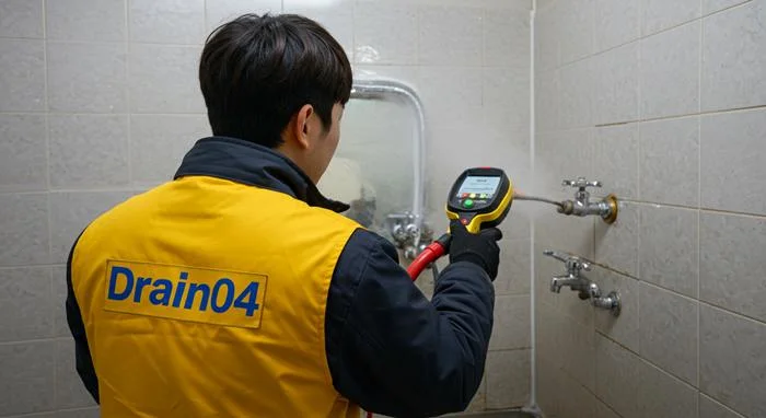 과림동 수도관 동파 하수구 꽁꽁 언 배관은 저희에게