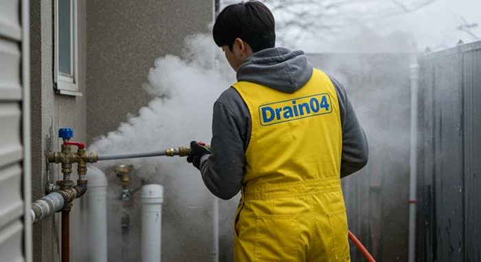 신천동 수도관 동파 하수구 녹여서 깔끔하게 복구