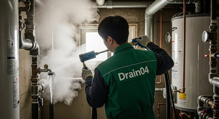 하상동 수도관 동파 하수구 겨울 동파 문제 해결사