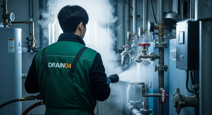 죽율동 언 수도 녹임 해빙 업체 하수구 해빙 믿고 맡기세요