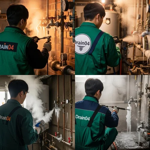 정왕동 수도관 동파 하수구 녹임 기술 최고의 실력