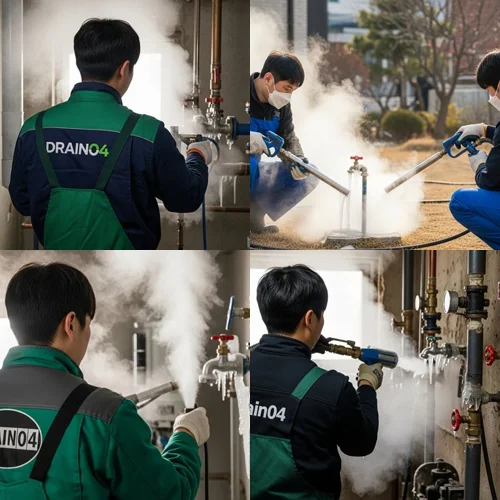 장현동 수도 동파 녹임 해빙 해빙 작업 안전하게 진행