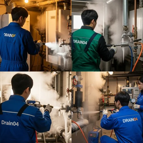 광석동 수도 동파 녹임 해빙 배관 동파 확실하게 해빙