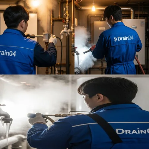 도창동 해빙 시설의 하수도 배관 관리 요령