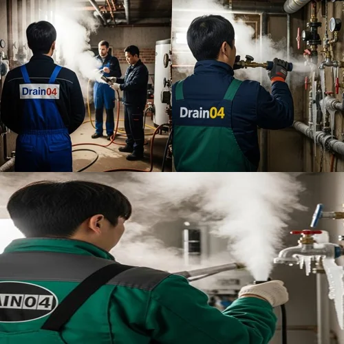 조남동 언 수도 녹임 해빙 업체 녹여서 새것처럼 깔끔하게