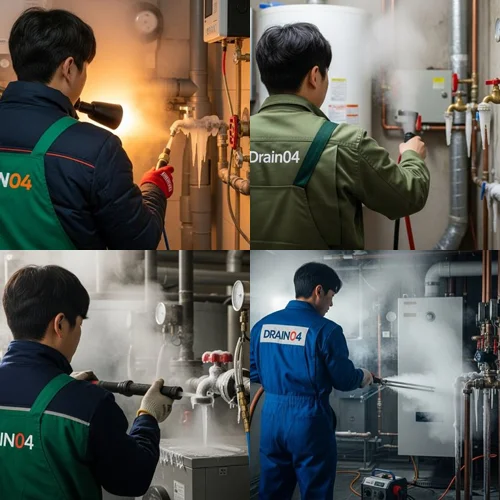 조남동 언 수도 녹임 해빙 업체 녹여서 새것처럼 깔끔하게